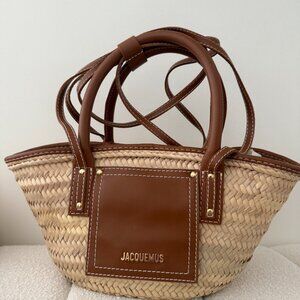 Jacquemus Le Panier Soli Logo Detailed Petite Tote Bag